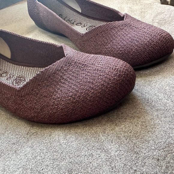 Rothy's Flat in Chocolate Python - Picture 2 of 5